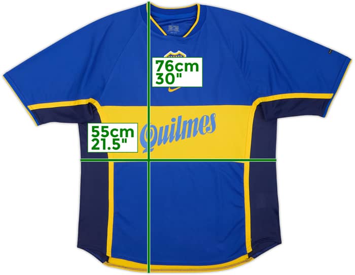 2001-02 Boca Juniors Home Shirt - 8/10 - (M)