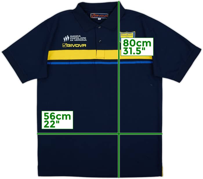 2011-12 Chievo Verona Givova Polo Shirt - 8/10 - (XL)