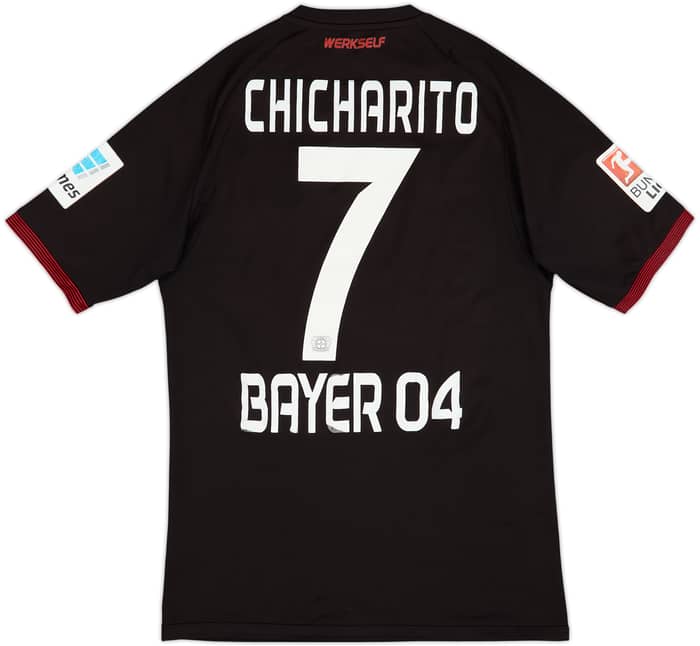 2016-17 Bayer Leverkusen Home Shirt Chicharito #7 - 5/10 - (S)