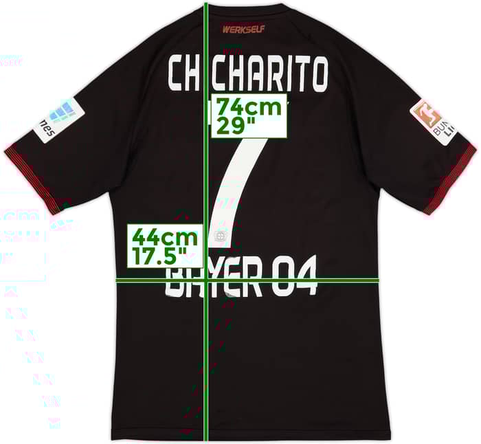 2016-17 Bayer Leverkusen Home Shirt Chicharito #7 - 5/10 - (S)