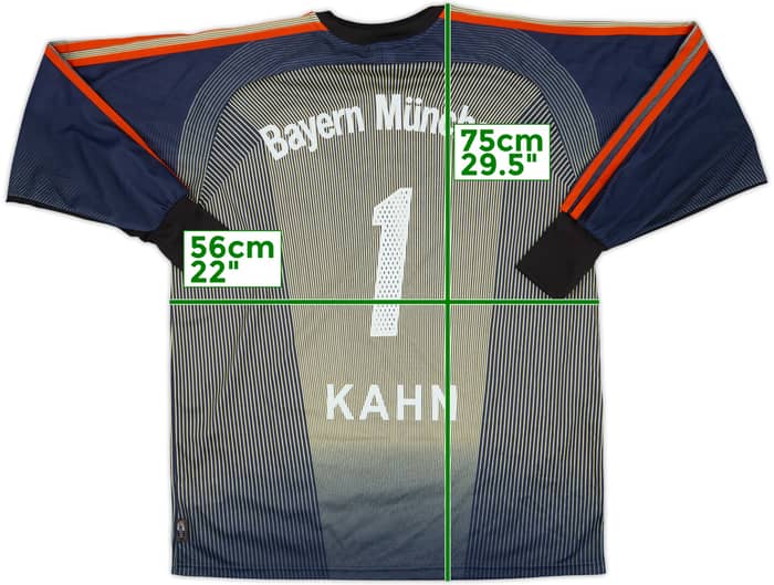 2003-04 Bayern Munich GK Shirt Kahn #1 - 6/10 - (M)