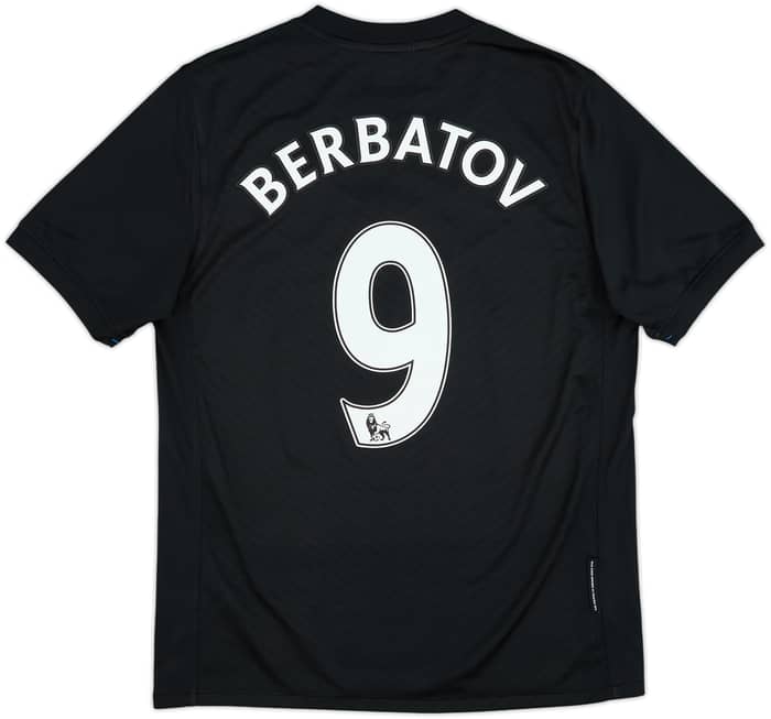 Camiseta de visitante del Manchester United 2009-10 Berbatov #9 - 6/10 - (S)