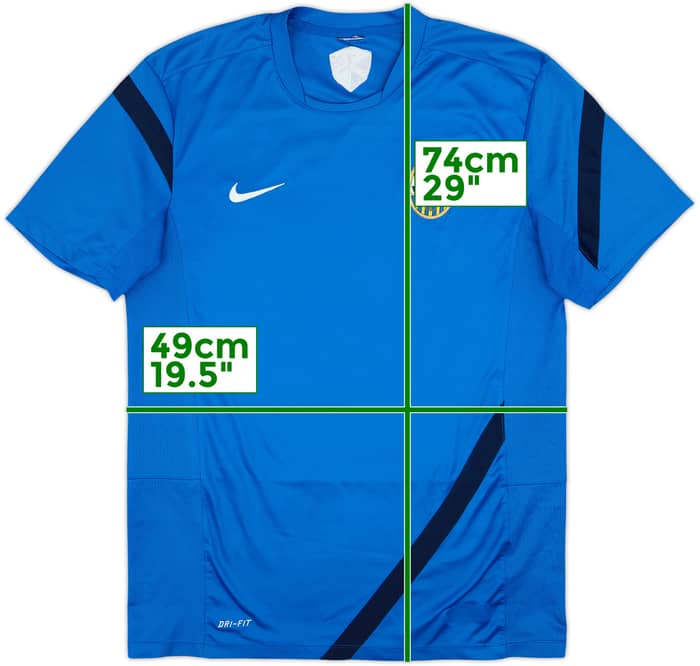 2013-14 Hellas Verona Nike Training Shirt - 8/10 - (M)