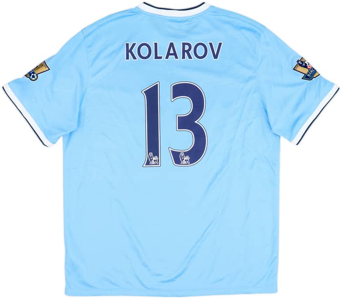 2013-14 Manchester City Home Shirt Kolarov #13 - 7/10 - (XL)