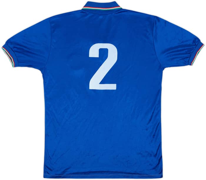 Camiseta de local de Italia 1986-91 #2 - 6/10 - (M)