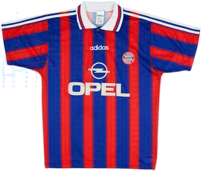 1995-97 Bayern Munich Home Shirt Klinsmann #18 - 6/10 - (M)