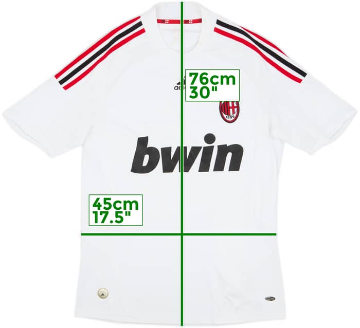 2008-09 AC Milan Away Shirt - 5/10 - (S)