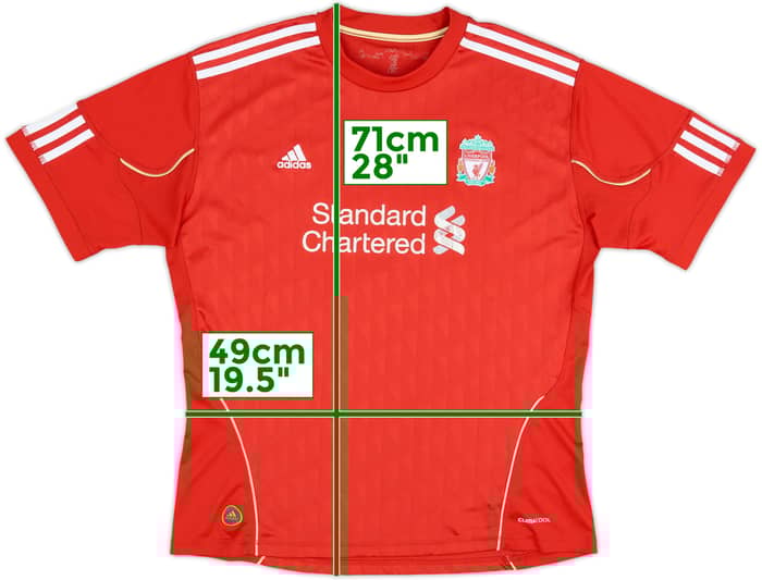 2010-12 Liverpool Home Shirt - 6/10 - (Women's L)