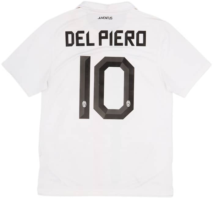2010-12 Juventus Away Shirt Del Piero #10 - 8/10 - (L)