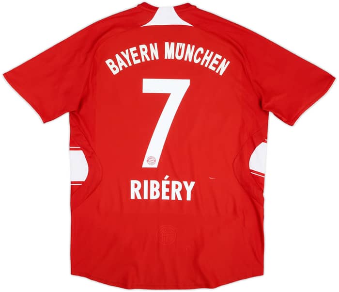 2008-09 Bayern Munich Home Shirt Ribery #7 - 7/10 - (M)