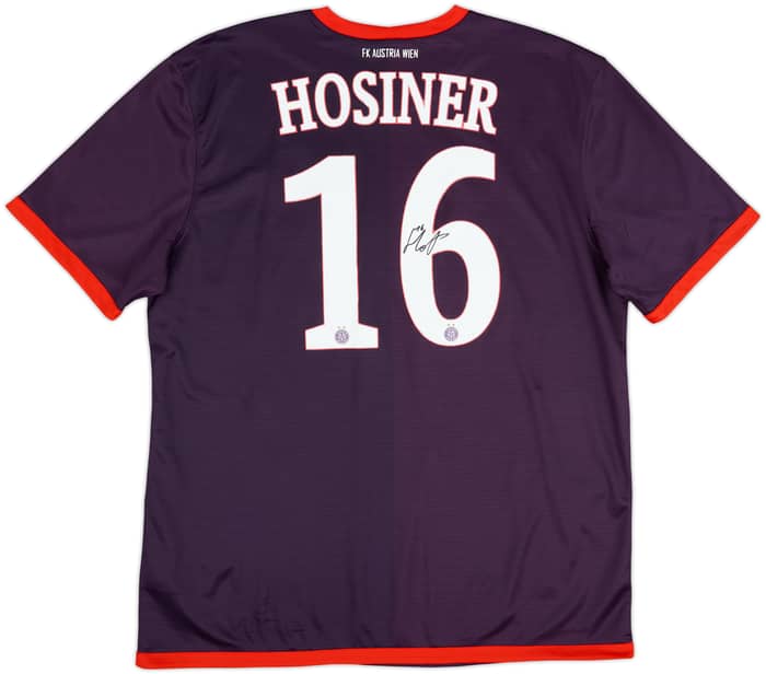 2012-14 Austria Vienna Signed Home Shirt Hosiner #16 - 7/10 - (XL)