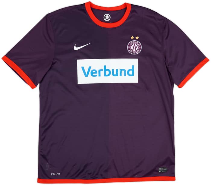 2012-14 Austria Vienna Signed Home Shirt Hosiner #16 - 7/10 - (XL)