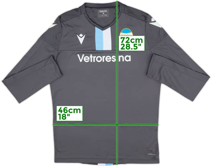 2019-20 SPAL Macron Training L/S Shirt - 8/10 - (M)