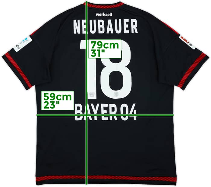 2015-16 Bayer Leverkusen Home Shirt Neubauer #18 - 5/10 - (XL)