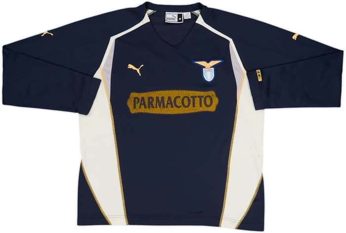 Camiseta Puma de entrenamiento de manga larga del Lazio 2004-05 - 6/10 - (M)
