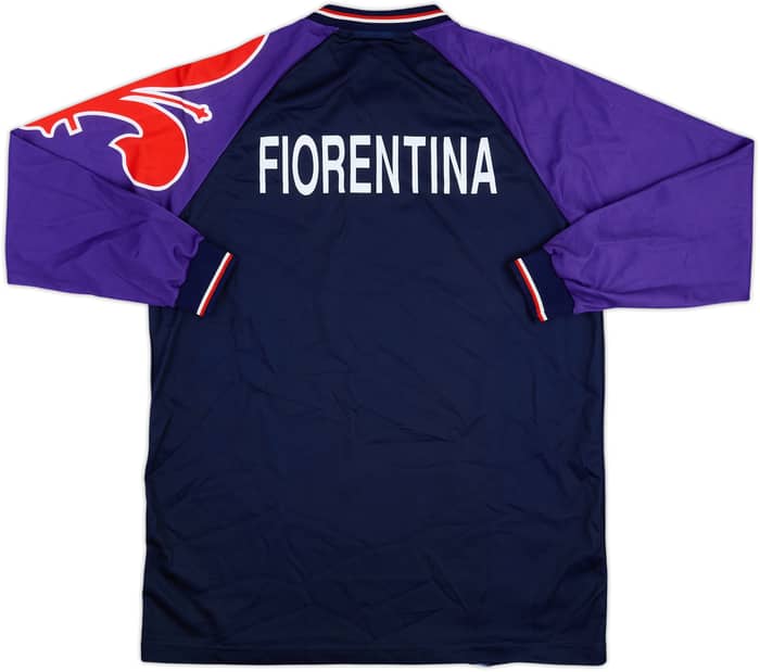 1995-96 Fiorentina Reebok Training L/S Shirt - 9/10 - (L)