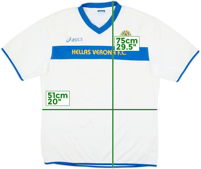 2010-11 Hellas Verona Asics Training Shirt - 4/10 - (XL)