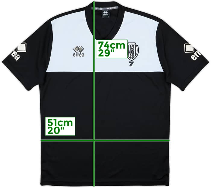 2013-14 Cesena Player Issue Errea Training Shirt #7 - 6/10 - (L)