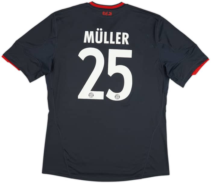 2010-11 Bayern Munich Third Shirt Muller #25 - 6/10 - (L)