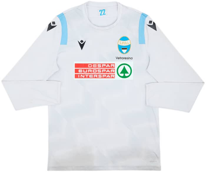 2020-21 SPAL Macron Player Issue Training Shirt #22 - 5/10 - (XL)
