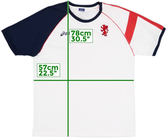 Camiseta Asics de entrenamiento del Genoa 2010-11 - 9/10 - (XXL)