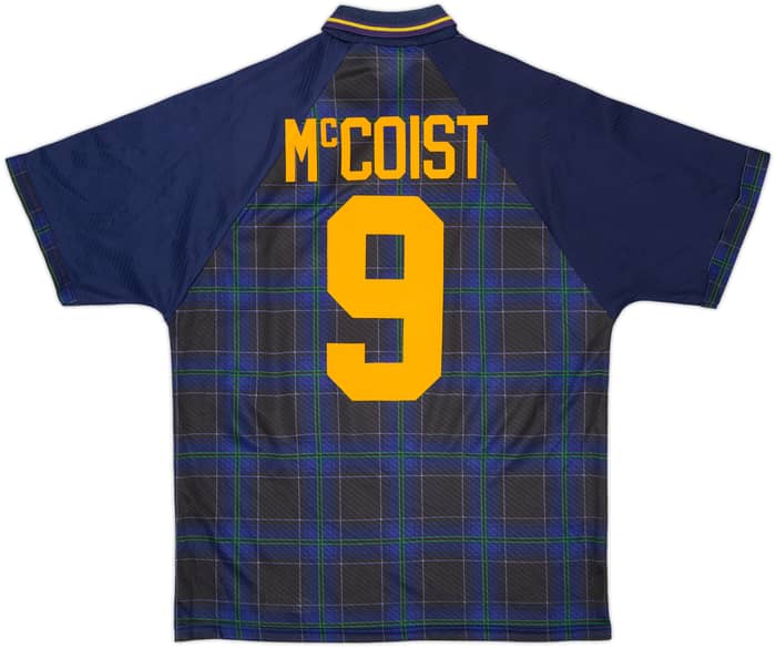 1994-96 Scotland Home Shirt McCoist #9 - 9/10 - (L)
