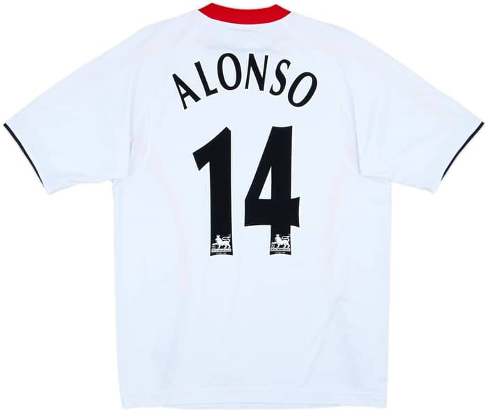 2005-06 Liverpool Away Shirt Alonso #14 - 8/10 - (M)