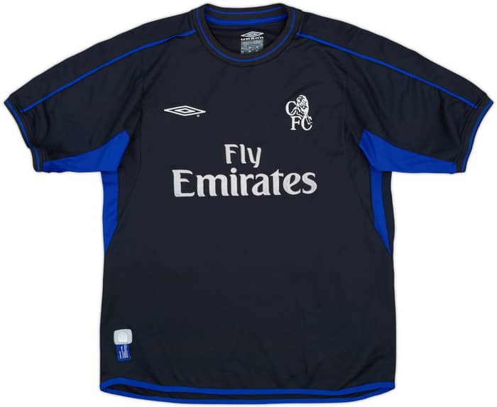 2002-04 Chelsea Camiseta Visitante Zola #25 - 7/10 - (L)