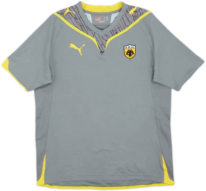 2009-10 AEK Athens Third Shirt - 8/10 - (XL.Boys)