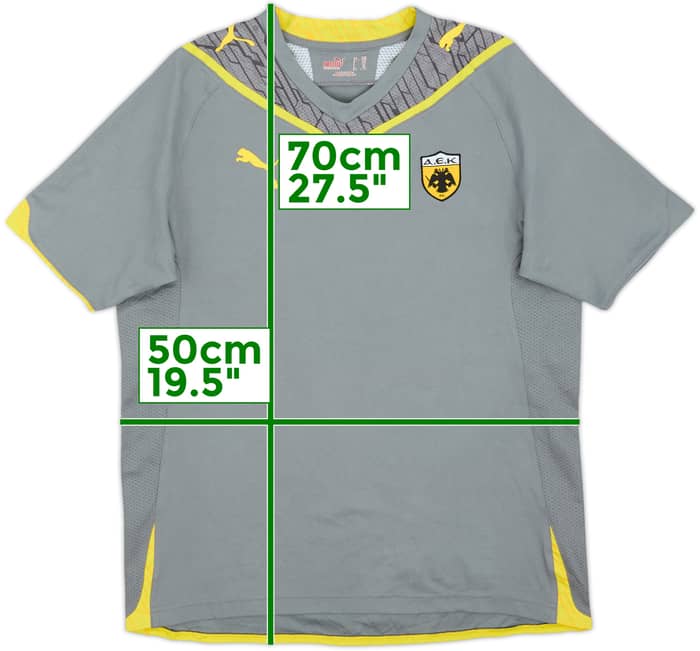 2009-10 AEK Athens Third Shirt - 8/10 - (XL.Boys)