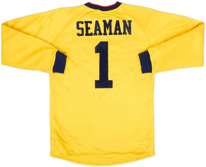 1997-98 Arsenal GK Shirt Seaman #1 - 8/10 - (L.Boys)