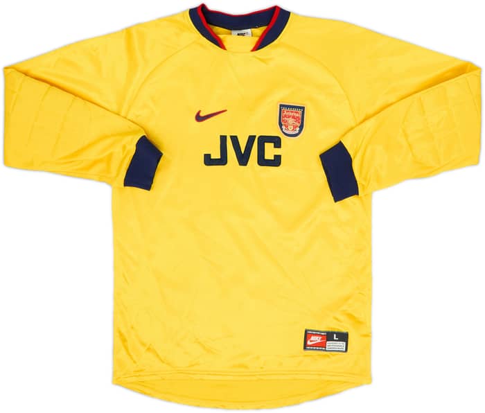 1997-98 Arsenal GK Shirt Seaman #1 - 8/10 - (L.Boys)