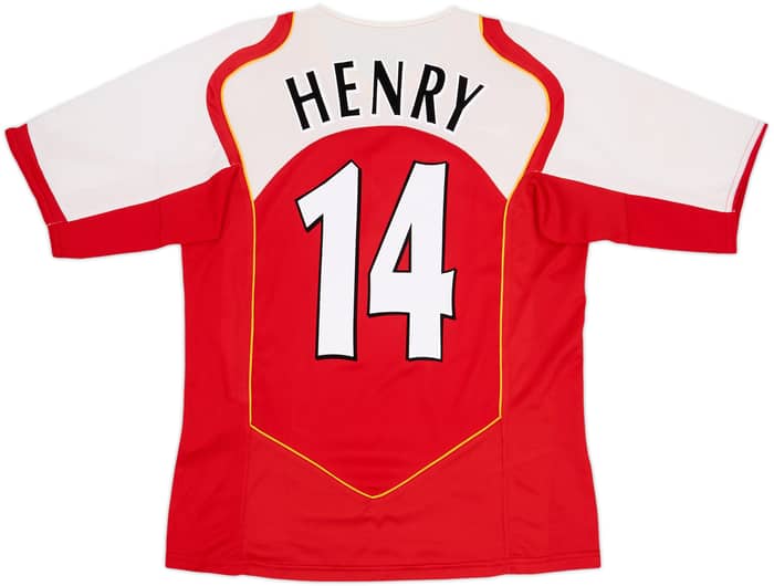 2004-05 Arsenal Home Shirt Henry #14 - 8/10 - (M)