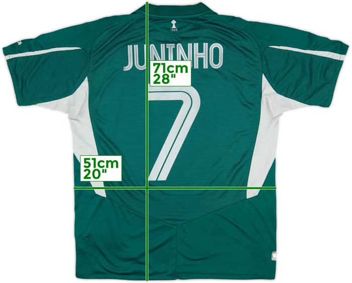 2004-05 Celtic Away Shirt Juninho #7 - 6/10 - (L)