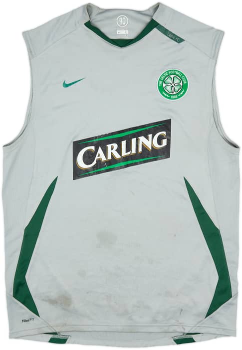 2007-08 Celtic Nike Chaleco de entrenamiento - 5/10 - (L)