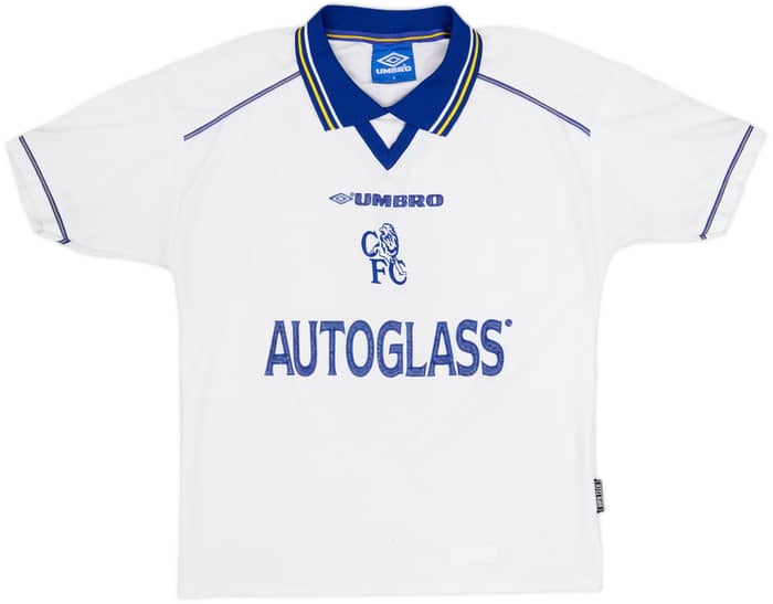 Camiseta de visitante del Chelsea 1998-00 Vialli #9 - 7/10 - (Juvenil)