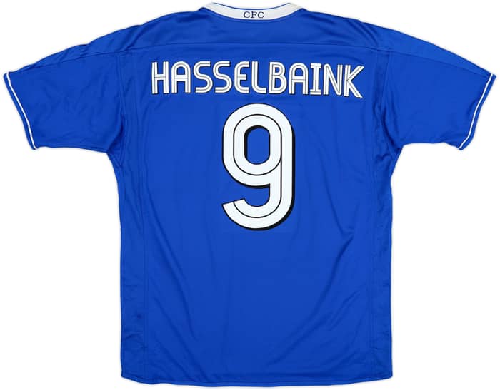 2003-05 Chelsea Camiseta de local Hasselbaink #9 - 7/10 - (L)