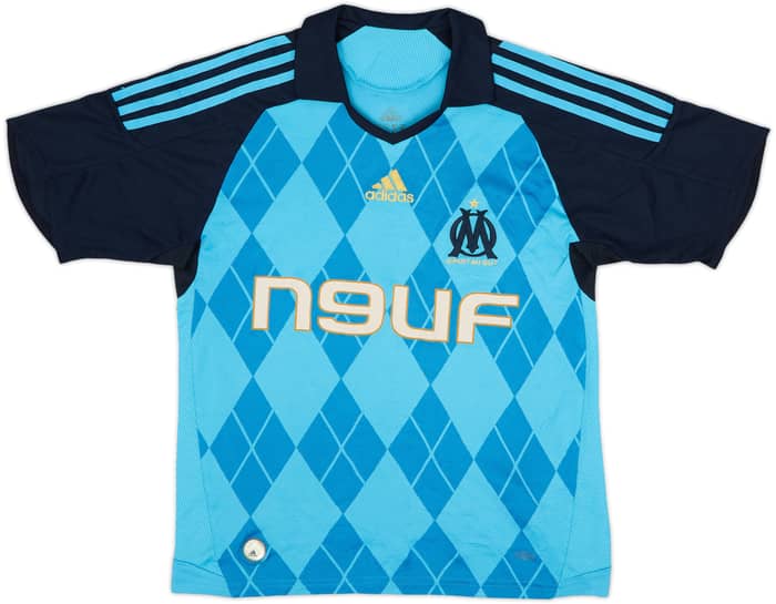 2008-09 Olympique Marseille Away Shirt - 7/10 - (L.Boys)