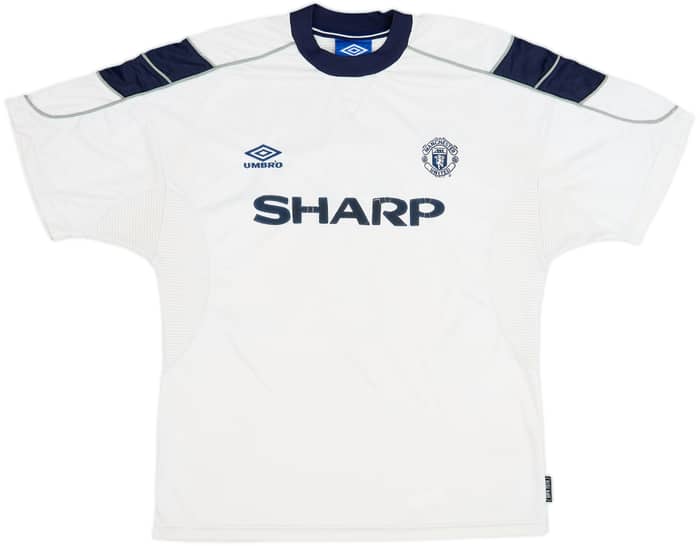 1999-00 Manchester United Camiseta de Tercera Beckham #7 - 6/10 - (L)