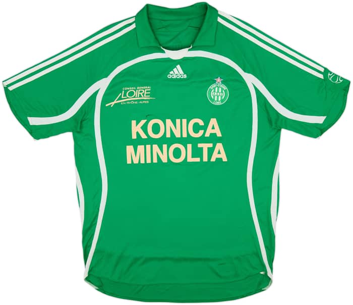 2006-07 Saint Etienne Home Shirt Gomis #18 - 5/10 - (XL)