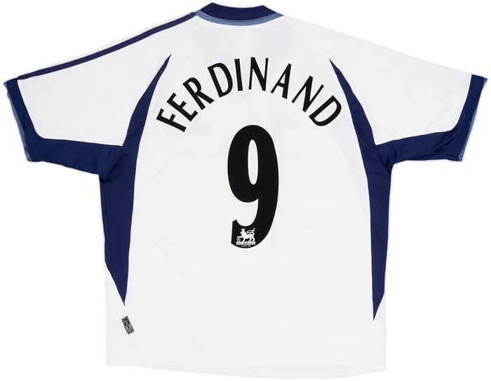 2001-02 Tottenham Home Shirt Ferdinand #9 - 7/10 - (L)