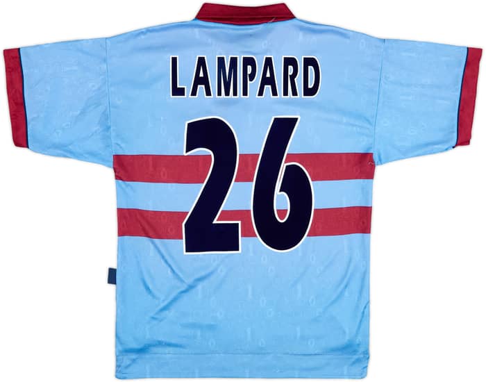 1995-97 West Ham Centenary Away Shirt Lampard #26 - 8/10 - (S)