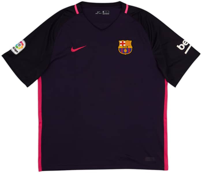 2016-17 Barcelona Away Shirt A.Iniesta #8 - 8/10 - (XL)