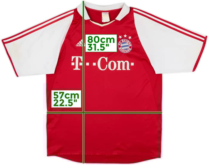 2003-04 Bayern Munich Home Shirt - 5/10 - (L)
