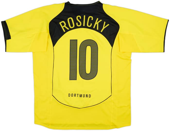 2004-05 Borussia Dortmund Home Shirt Rosicky #10 - 9/10 - (XL)