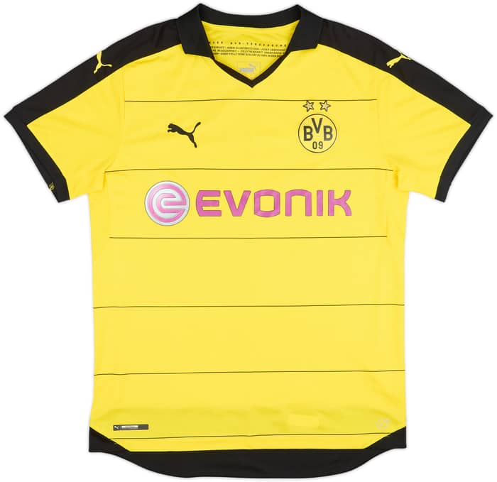 2015-16 Borussia Dortmund Home Shirt - 7/10 - (L)