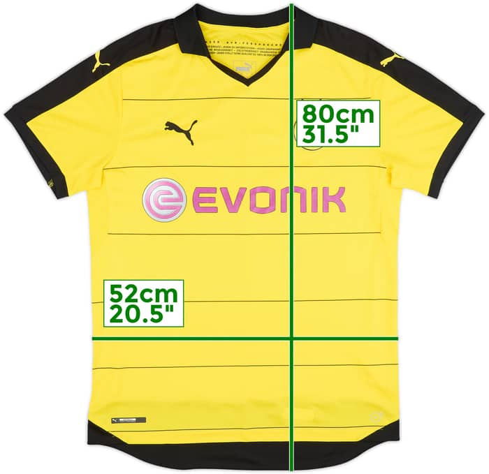 2015-16 Borussia Dortmund Home Shirt - 7/10 - (L)