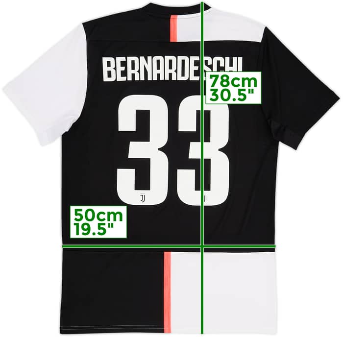 2019-20 Juventus Home Shirt Bernardeschi #33 - 8/10 - (M)