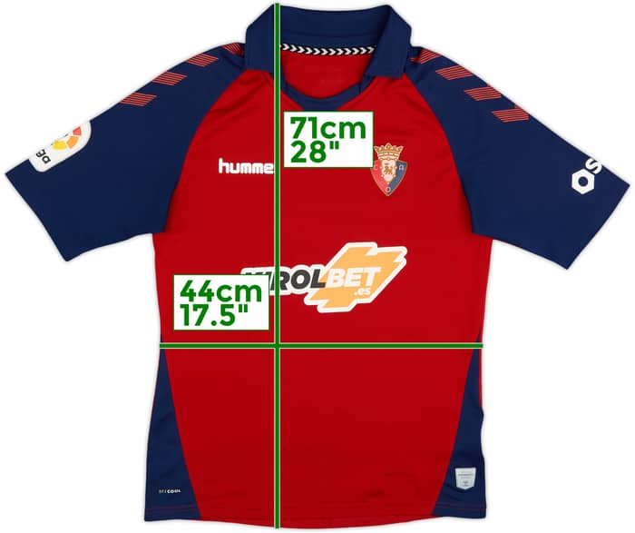 2019-20 Osasuna Home Shirt - 7/10 - (S)