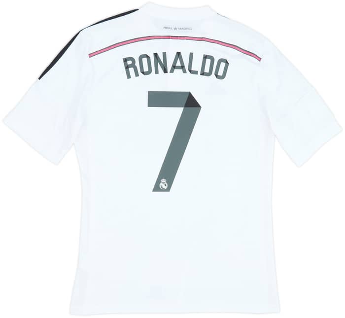 2014-15 Real Madrid Home Shirt Ronaldo #7 - 7/10 - (L)